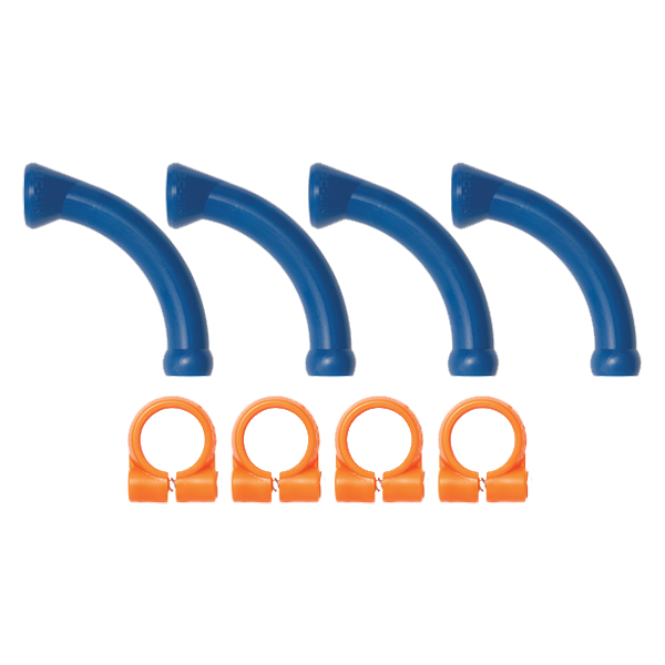 40474 – 1/4寸 Extended 弯头 with Clamps