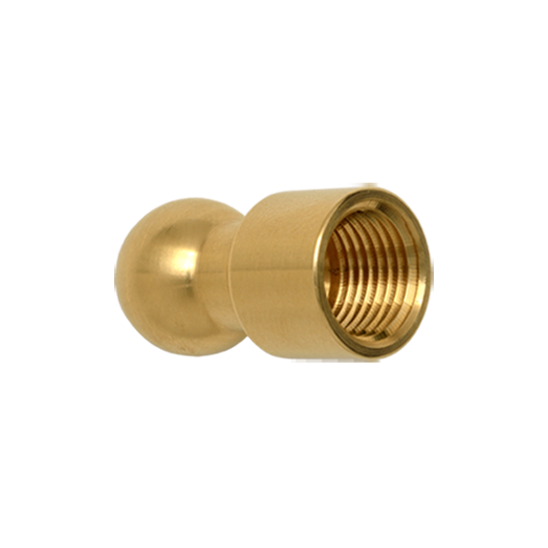41498 – 12毫米 X 1/8寸 NPT 黄铜 球头转接头 – 2只装