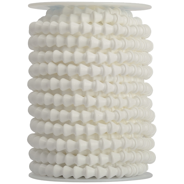 49421-W – 白色 – 1/4寸 50 Foot 盘卷