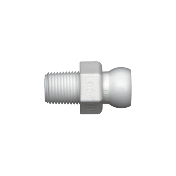 49425-W – 白色 1/8寸NPT 接头 50只装