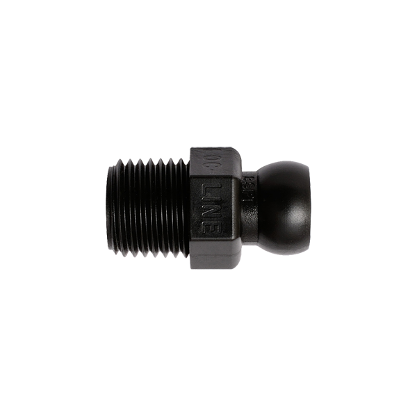 49438-BLK – 黑色 – 1/4寸 BSPT 接头 – 50只装