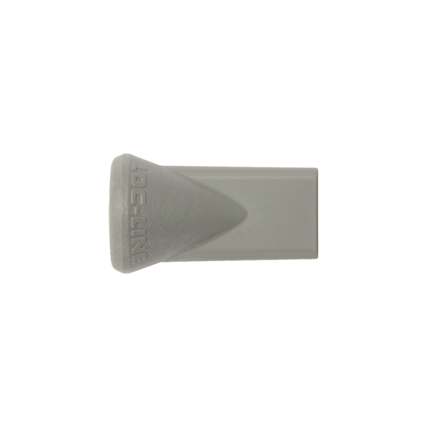 49452-G – 灰色 – 1/4寸 扁头 开槽 60 喷嘴 – 20只装