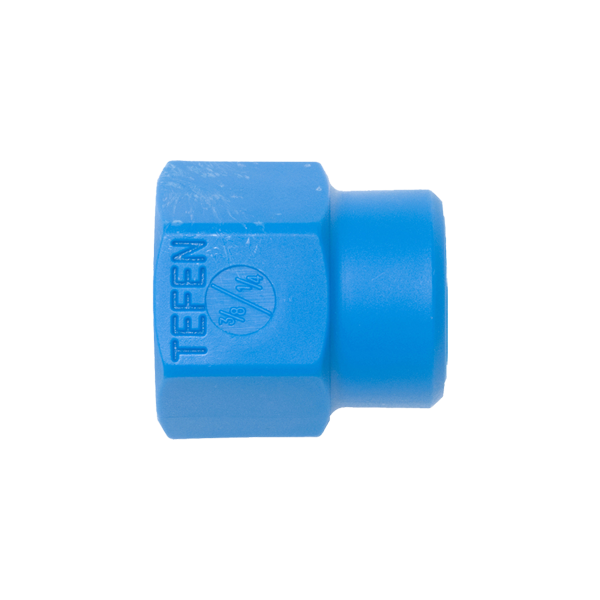 51758 – 3/8寸 to 1/4寸 FNPT Pipe 异径接头 联轴器 – 20只装