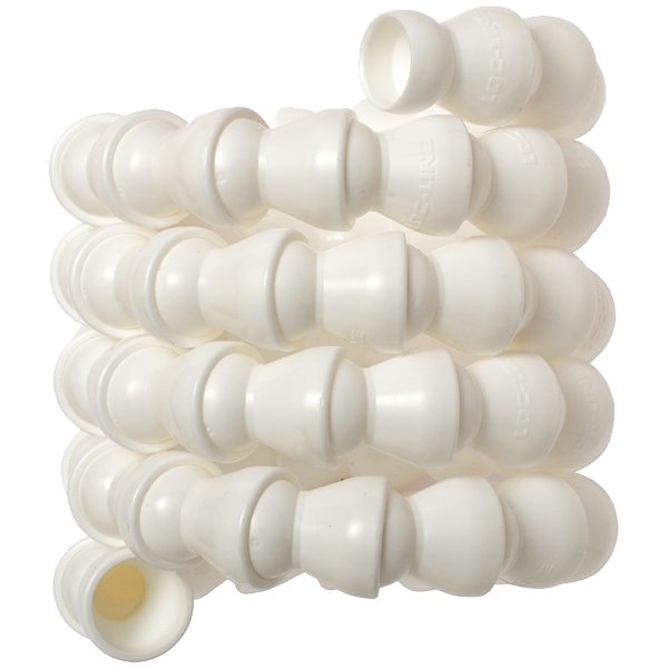 59859-W – 白色 – 1/2寸- 5 Foot 盘卷
