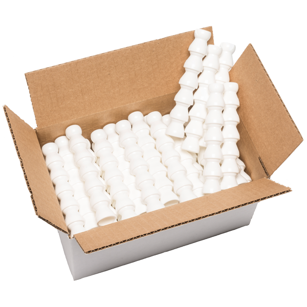 59860-W – 白色 – 1/2寸软管 节软管 (59个) 散装 25英尺