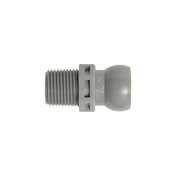 59864-G – 灰色 -3/8寸 NPT 接头 – 50只装