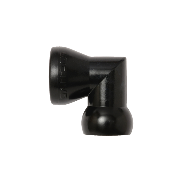 59874-BLK – 黑色 – 1/2寸弯头 – 20只装