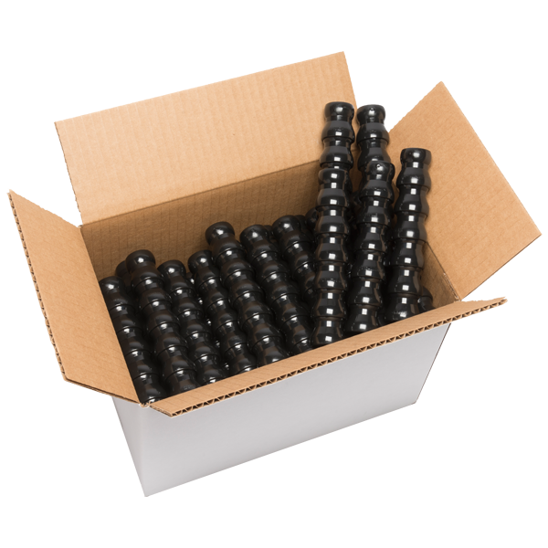 69540-BLK – 黑色 – 3/4寸 软管 节软管 (54个) 散装 25英尺