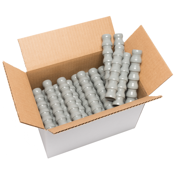 69540-G – 灰色 – 3/4寸 软管 节软管 (54个) 散装 25英尺