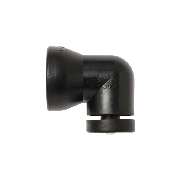69561-BLK – 黑色 – 3/4寸 防护屏 Mounting 弯头 白色/Washer&Screw…