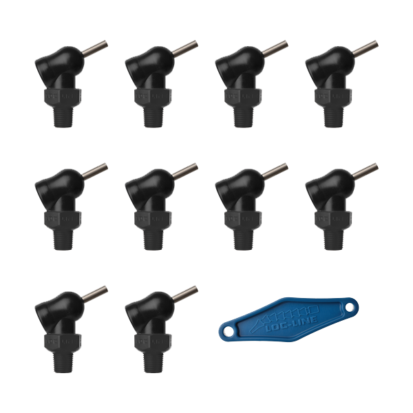 79050-BLK – HPT高压型 黑色 (XR型) 带调节扳机 喷嘴=.117X.5 螺纹=1/8寸 …