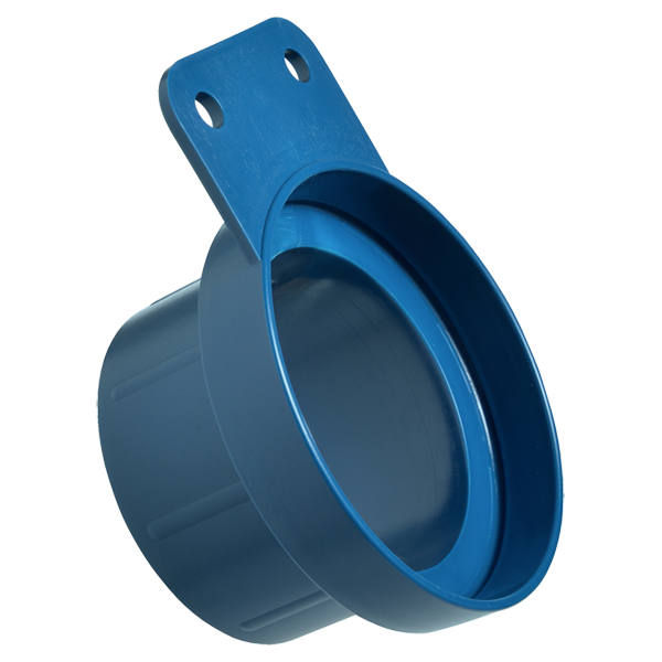 81209 – 工业吸尘器 软管转接头 白色/Mounting Tab – 1只装